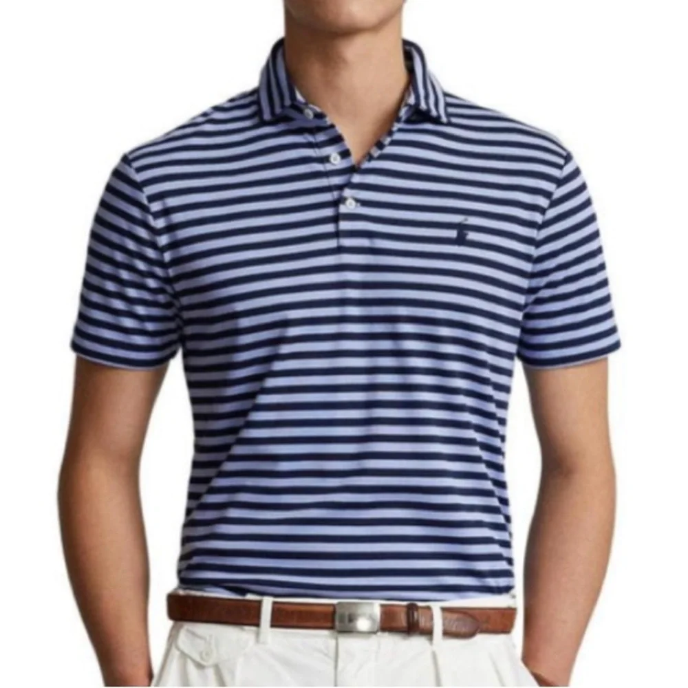POLO RALPH LAUREN Classic Fit Soft Cotton Polo Shirt Size L